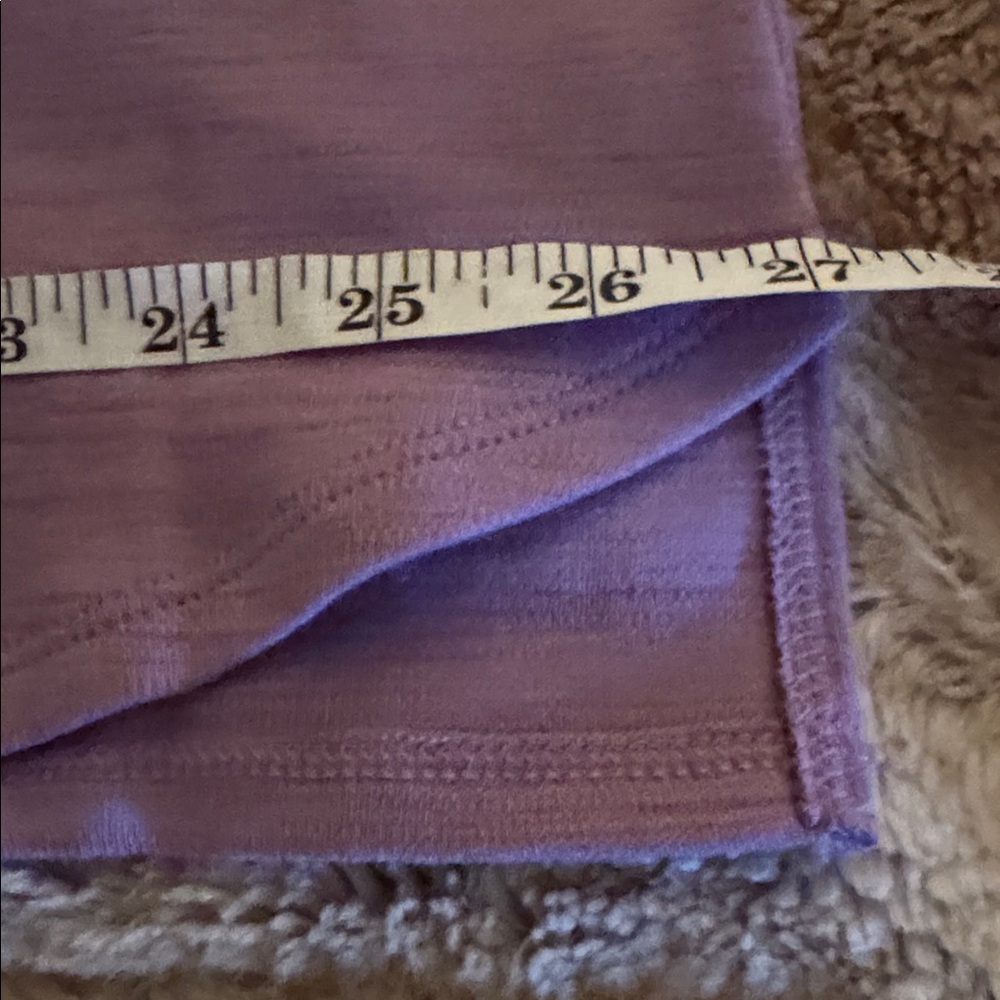 J.Jill Pure Jill Cotton V-Neck Short Sleeve Violet - XL NWT - Picture 9 of 9